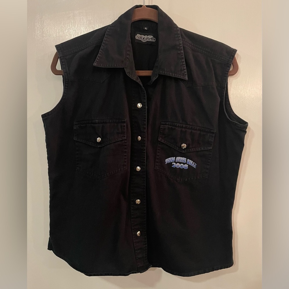 Snap Vest from Texas State Motorcycle Rally in New Braunfels, TX in 2008.